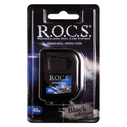 Зубная нить R.O.C.S. Black Edition