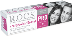 Зубная паста R.O.C.S. PRO Young & White Enamel