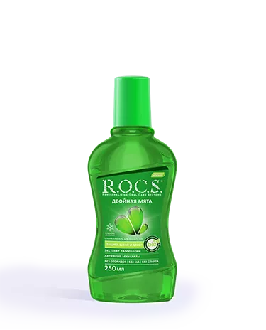 Ополаскиватель R.O.C.S. Двойная мята, 250 мл
