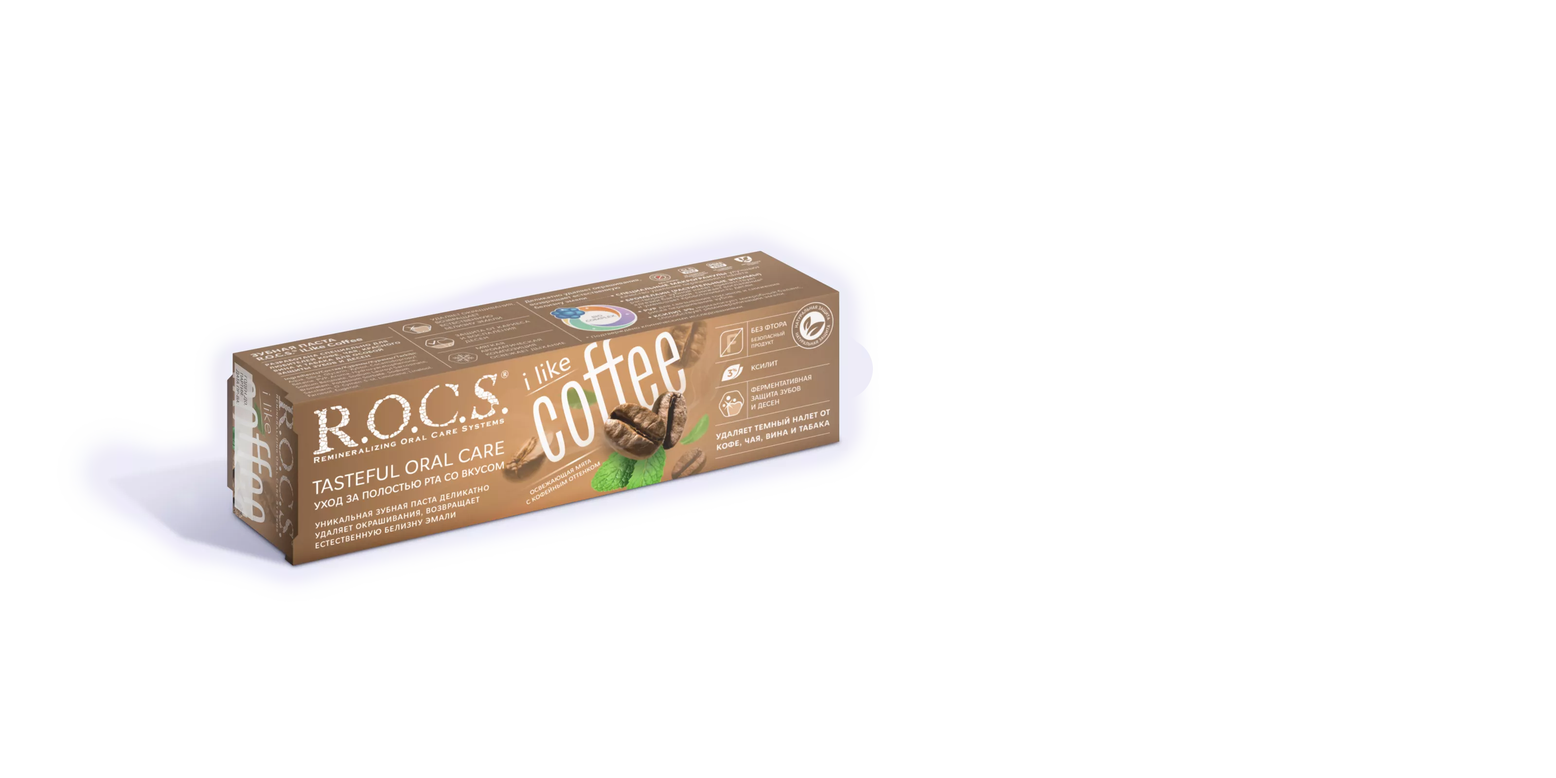 Зубная паста R.O.C.S. iLike Coffee, 74 гр