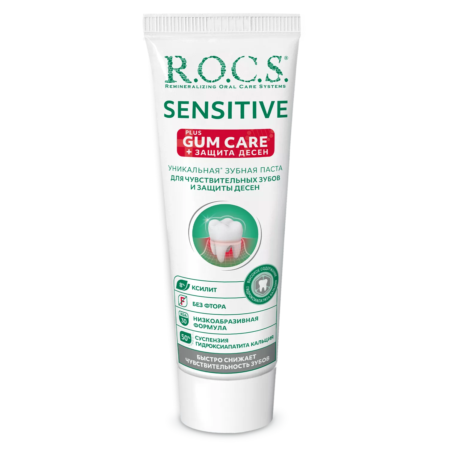Зубная паста R.O.C.S. SENSITIVE Plus Gum Care, 94 гр