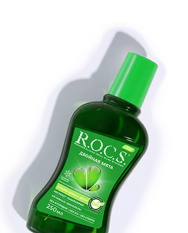 Ополаскиватель R.O.C.S. Двойная мята, 250 мл