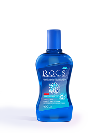 Ополаскиватель R.O.C.S. Максимальная свежесть, 400 мл