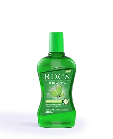 Ополаскиватель R.O.C.S. Двойная мята, 400 мл