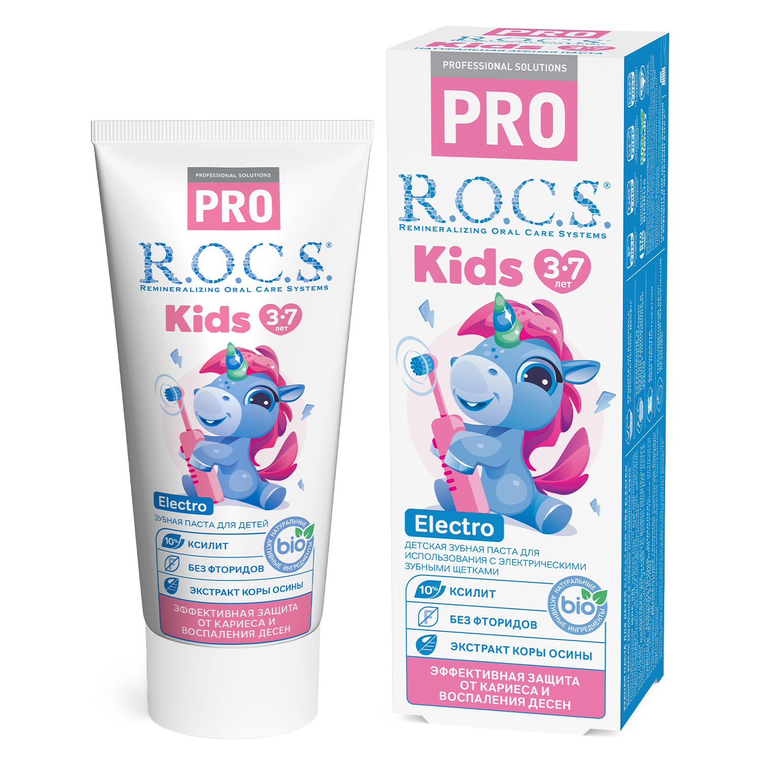 Зубная паста R.O.C.S. PRO Kids Electro, 45 гр