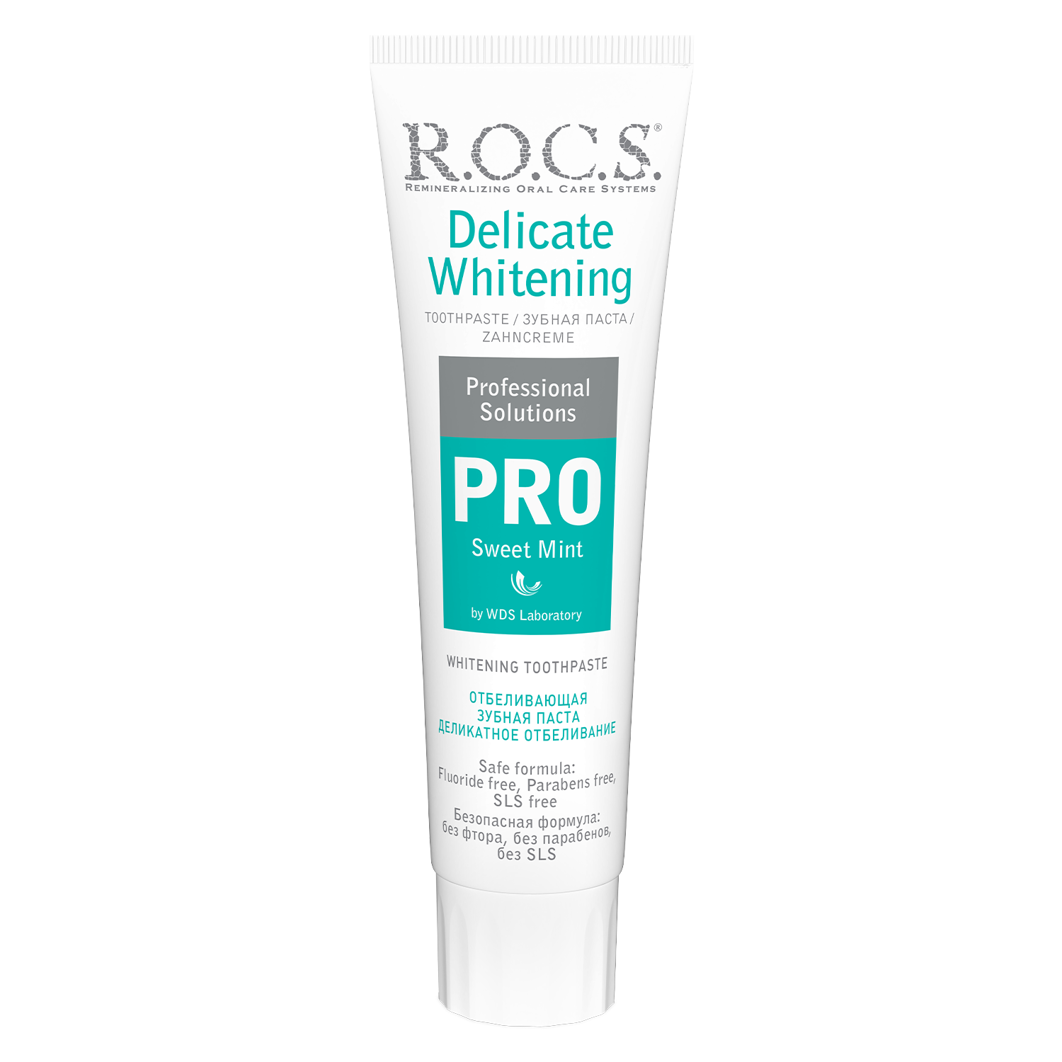 Зубная паста R.O.C.S. PRO Деликатное Отбеливание, Sweet Mint, 135 гр