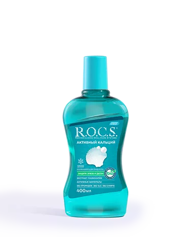 Ополаскиватель R.O.C.S. Активный кальций, 400 мл