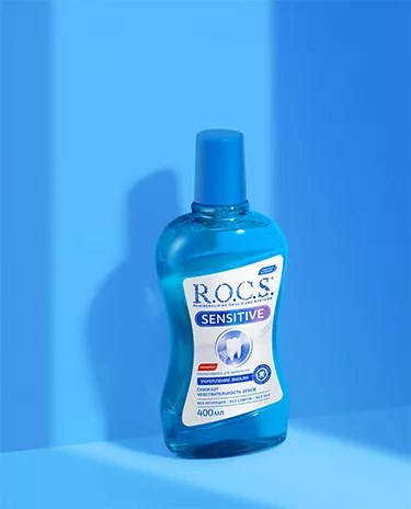 Ополаскиватель для полости рта R.O.C.S. SENSITIVE, 400 мл
