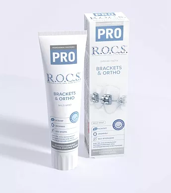 Зубная паста R.O.C.S. PRO Brackets & Ortho, 135&nbsp;гр