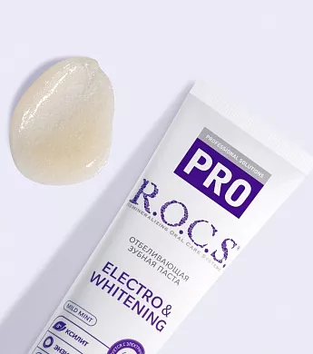Зубная паста R.O.C.S. PRO Electro & Whitening Mild Mint, 135&nbsp;гр