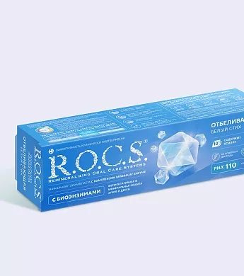Зубная паста R.O.C.S. Белый стих Отбеливающая, 74&nbsp;гр