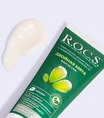 Зубная паста R.O.C.S. Двойная Мята, 74 гр