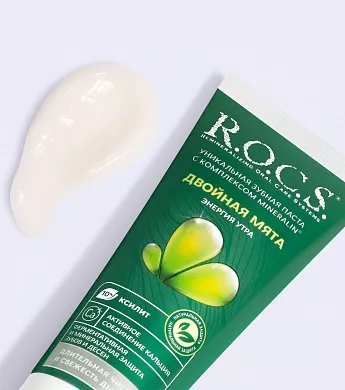 Зубная паста R.O.C.S. Двойная Мята, 74&nbsp;гр