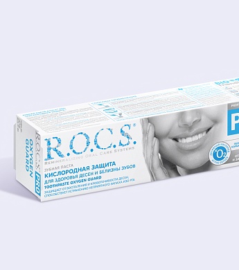 Зубная паста R.O.C.S. PRO Кислородная защита, 60 гр