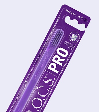 Зубная щетка "R.O.C.S. PRO EXPERT CLEAN" мягкая