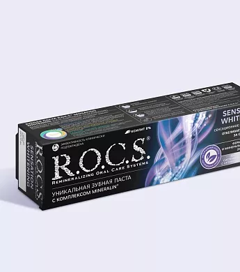 Зубная паста R.O.C.S. Сенсационное отбеливание, 74&nbsp;гр