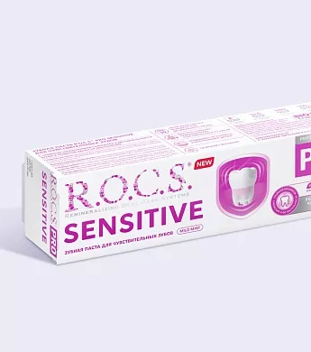Зубная паста R.O.C.S. PRO SENSITIVE для чувствительных зубов, 74&nbsp;гр