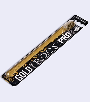 Зубная щетка R.O.C.S. PRO GOLD Edition