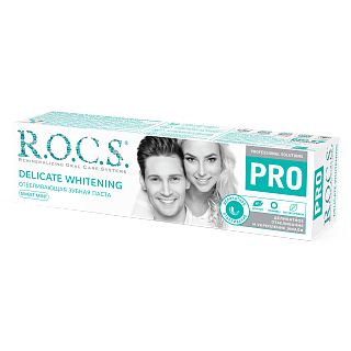 Зубная паста R.O.C.S. PRO Деликатное Отбеливание, Sweet Mint, 135 гр