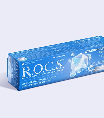 Зубная паста R.O.C.S. Белый стих Отбеливающая, 74 гр