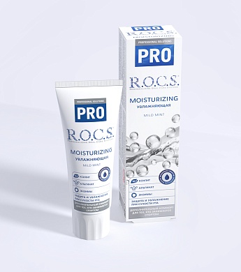 Зубная паста R.O.C.S. PRO Moisturizing Увлажняющая, 74 гр