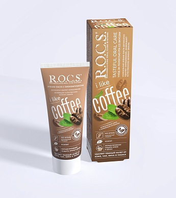 Зубная паста R.O.C.S. iLike Coffee, 74 гр