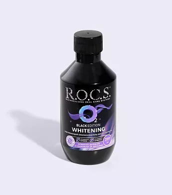 Ополаскиватель отбеливающий R.O.C.S. Black Edition, 250&nbsp;мл