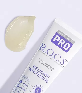 Зубная паста R.O.C.S. PRO Деликатное Отбеливание, Fresh Mint, 135&nbsp;гр