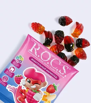 Мармелад жевательный R.O.C.S.®  “Микс фруктовых вкусов»
