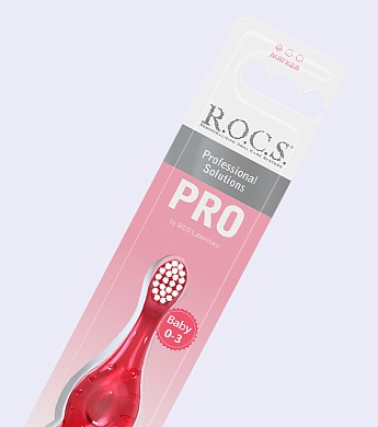 Зубная щетка R.O.C.S. PRO Baby 0-3