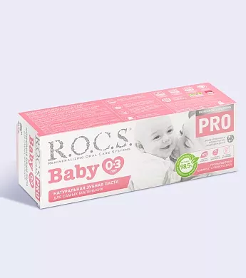 Зубная паста R.O.C.S. PRO Baby Минеральная защита и нежный уход, 45&nbsp;гр