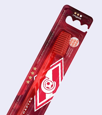 Зубная щетка R.O.C.S. Спартак Классическая (Средняя)