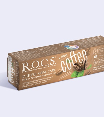 Зубная паста R.O.C.S. iLike Coffee, 74 гр
