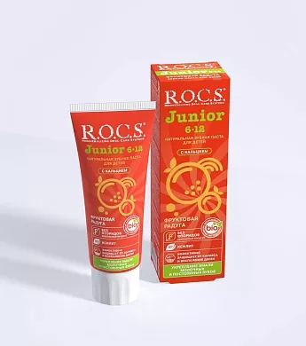 Зубная паста R.O.C.S. Junior Фруктовая радуга, 74&nbsp;гр