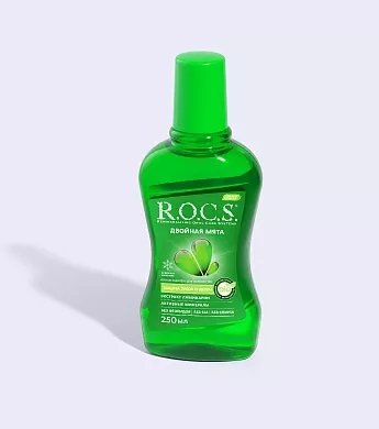 Ополаскиватель R.O.C.S. Двойная мята, 250&nbsp;мл