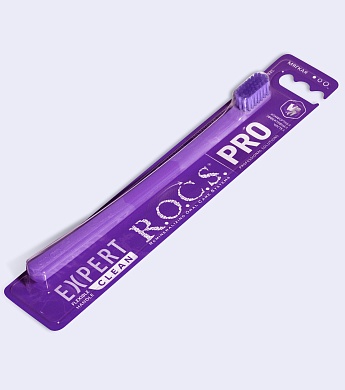 Зубная щетка "R.O.C.S. PRO EXPERT CLEAN" мягкая