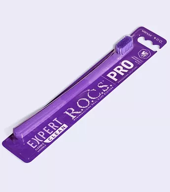 Зубная щетка "R.O.C.S. PRO EXPERT CLEAN" мягкая