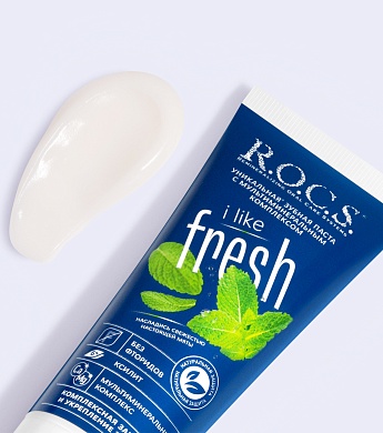 Зубная паста R.O.C.S. iLike Fresh, 74 гр