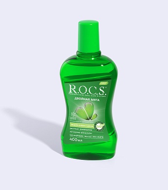 Ополаскиватель R.O.C.S. Двойная мята, 400 мл