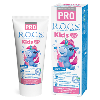 Зубная паста R.O.C.S. PRO Kids Electro, 45 гр