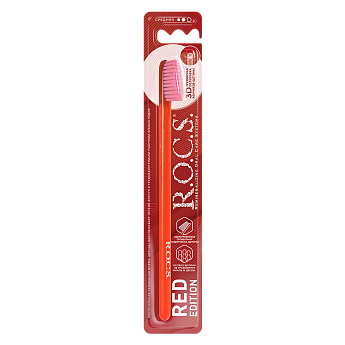 Зубная щетка R.O.C.S. RED Edition Classic