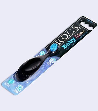 Зубная щетка R.O.C.S. Baby NEON 0-3