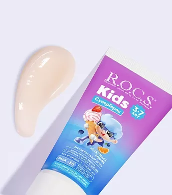 Зубная паста R.O.C.S. Kids Фруктовый рожок (без фтора), 45&nbsp;гр